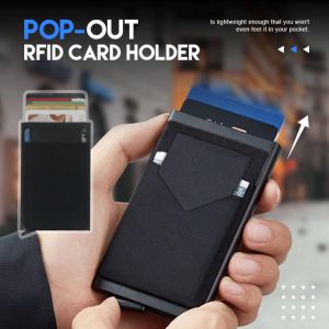 מחזיק כרטיס אשראי עשוי אלומיניום דק 